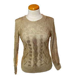 🌷  Gold Knit Sweater 🌷